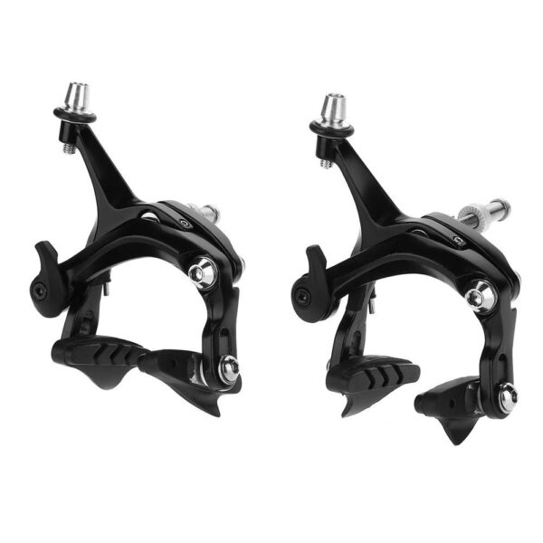 1 Pair Road V Shape Brake Set for Road Bike VBESTLIFE Aluminium Alloy Upgrade your road bike with the durable VBESTLIFE Road V-Shape Brake Set. Made of high-quality materials, these brakes offer enhanced safety and efficiency. Easy to install, this set includes accessories for both front and rear wheels. Ideal replacement for worn-out brakes.