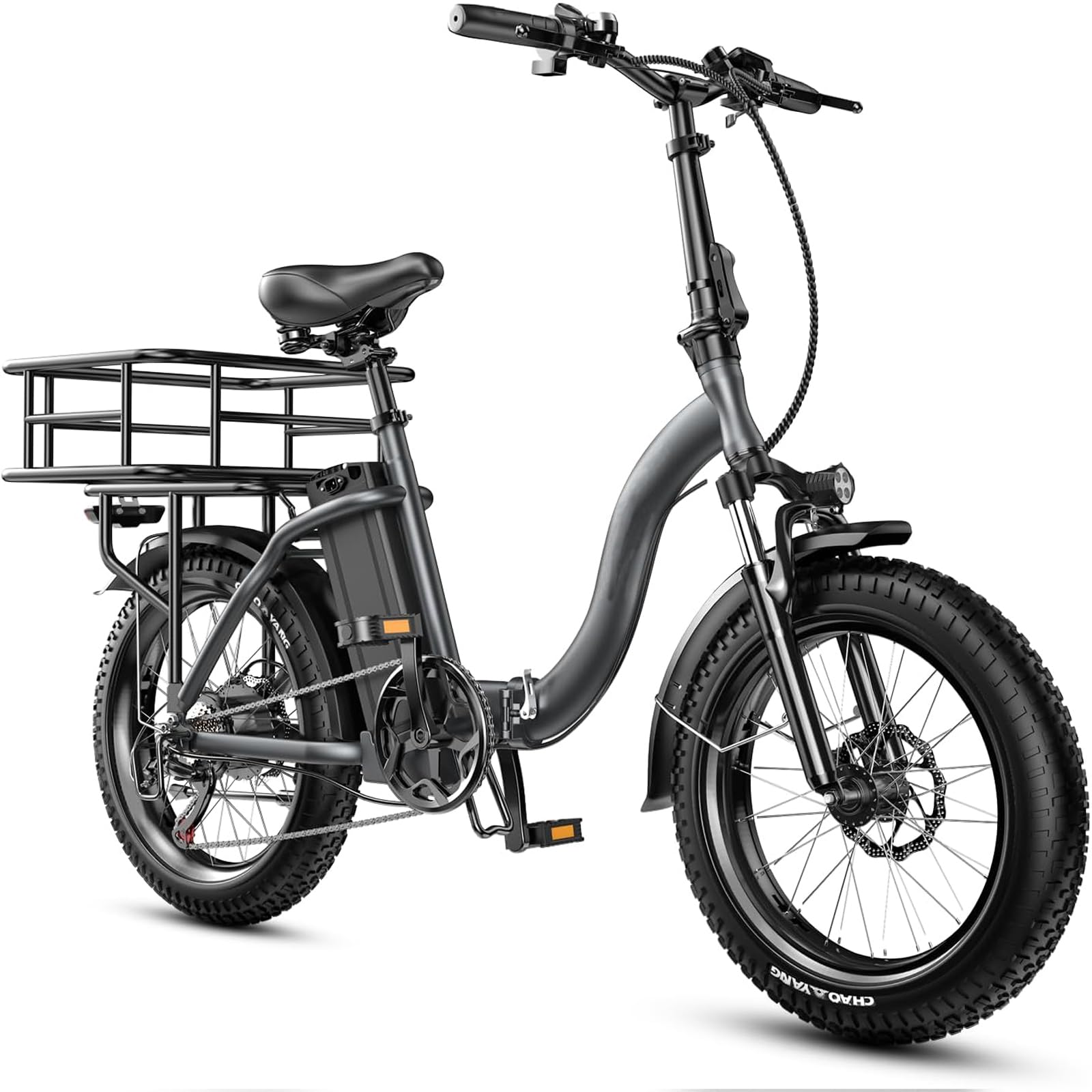 1000W Folding Electric Bike for Adults, 30mph Max Speed, 15AH Removable ...