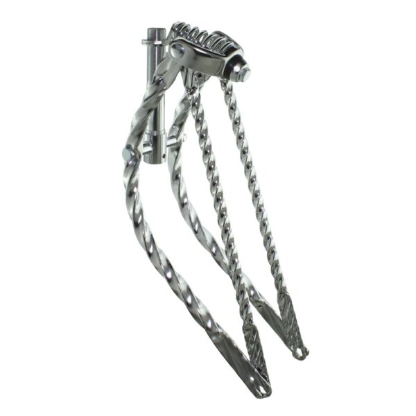 20 Square Twisted Bent Spring Fork Steel 1 Steerer Various Styles Fenix Cycles Upgrade your bike with the 20' Square Twisted Bent Spring Fork from Fenix Cycles. Made of durable steel with a 1' steerer, available in various styles to suit your preference.