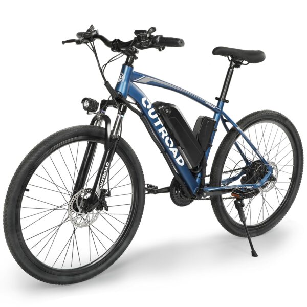 26 Electric Bike for Adults with 350W Motor Up to 40Miles Range 20MPH 21 Speed Ebike 10.4AH LCD Display BlueGrey Experience the power of the 26'' Electric Bike for Adults with a 350W motor and up to 40 miles range. This 21-speed ebike features a 10.4AH battery, LCD display, and stylish Blue/Grey design. Perfect for commuting and leisure rides.