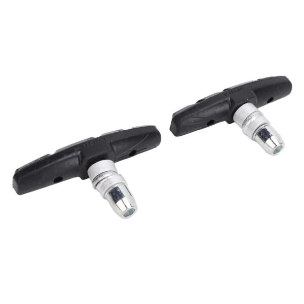 2pcs Bike Brake Pads V Brake Pads Bike Brake Blocks Kit Low Noise Anti Skid for MTB Mountain Road by Alomejor Size nan Effortlessly assemble your adventures with these bike brake pads. Optimal braking in harsh conditions, sand damage prevention, and gentle on rims for a comfortable ride.