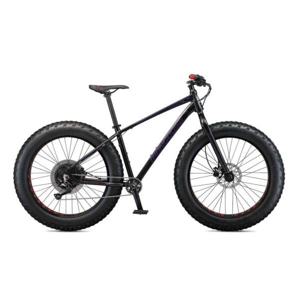 61UROoQjJEL Conquer any terrain with the Mongoose Argus Sport Fat Tire Bike. Featuring a 10-speed derailleur, hydraulic disc brakes, and 26 x 4.8 inch tires, this bike offers maximum traction and responsive control. Ride like a boss!