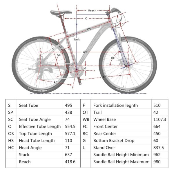 71JSFaOUMSL Enjoy the Eurobike 29” / 27.5" Mountain Bike with a lightweight aluminum frame and 21-speed Shimano shifters for smooth gear changes. The front suspension fork and disc brakes offer control on any terrain. Perfect for daily commutes or mountain trails.