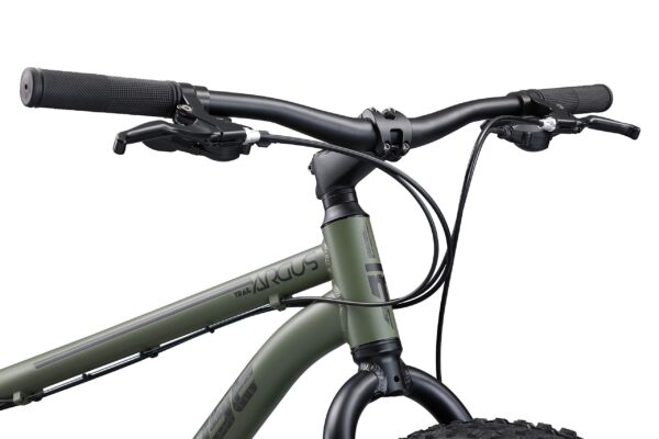 71kCz8udVHL Conquer any trail with the Mongoose Argus ST Mountain Bike. This 26" bike features a 16-speed drivetrain, aluminum frame, and disc brakes for superior performance. Ride with confidence and style!