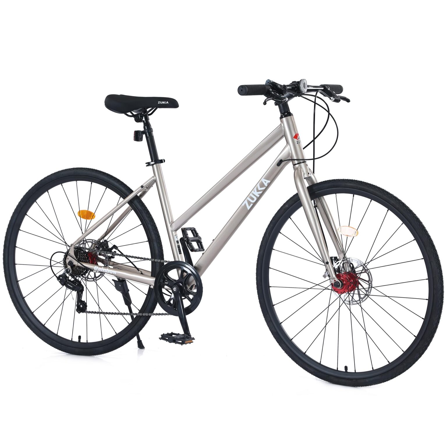 7/21/24 Speed Road Bike Hybrid Bike for Men and Women, 700C Wheels ...