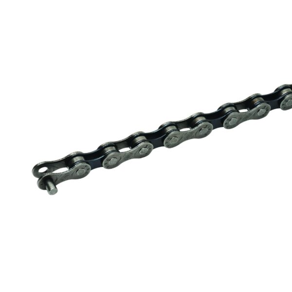 8 Speed 12 x 332 x 116 Links Bicycle Chain SilverBlue Vuelta High Performance Chain Upgrade your bike with the Vuelta 8 Speed Bicycle Chain. Designed for geared bikes, road bikes, and MTBs, this chain offers smooth performance. With 116 links, master link included, and a silver/blue finish, it's a reliable choice for your cycling adventures.