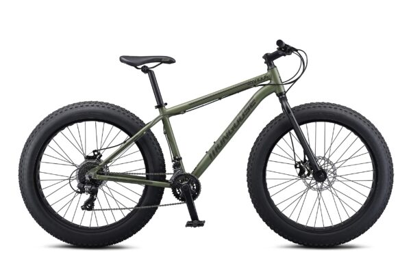 Conquer any trail with the Mongoose Argus ST Mountain Bike. This 26" bike features a 16-speed drivetrain, aluminum frame, and disc brakes for superior performance. Ride with confidence and style!