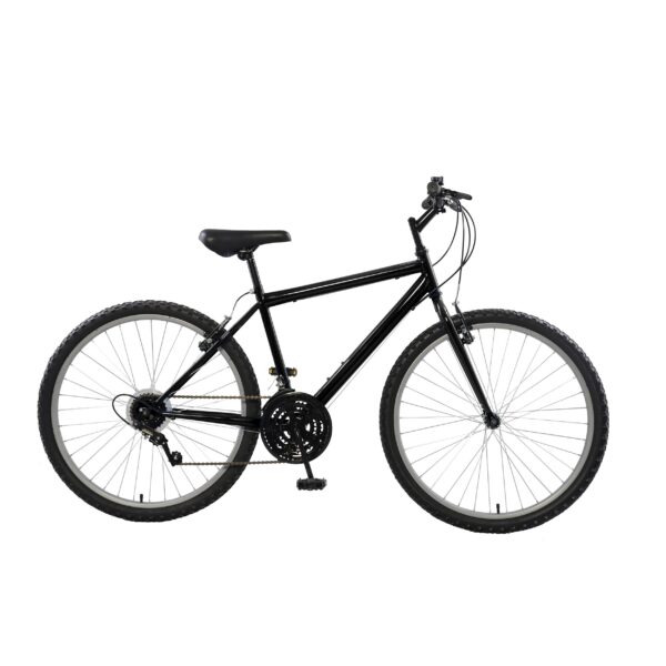 81w6bIZ78UL Experience the thrill with the Cycle Force Men's 26" Mountain Bike! Featuring an 18-speed drivetrain, steel frame, and alloy rims, this bike is perfect for your daily commute or weekend adventures. Get yours now!