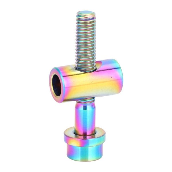 Alomejor M5x303540mm Bolts for Bike Bicycle Seatpost Round Head Screw Premium alloy bolts for bike seatpost. Exquisite workmanship, rust prevention, multiple sizes. Ideal for stem fixing.