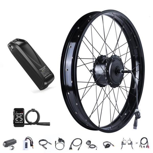 BAFAGN 48V 750W Ebike Conversion Kit for 20 Snow Fat Tire Bike Rear Wheel Brushless Hub Motor with LCD Display Convert your bike easily with the BAFANG 48V 750W Ebike Conversion Kit. Ideal for fat bikes, touring bikes, and more. Includes LCD display.