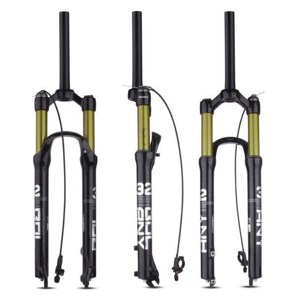 BOLANY Suspension Fork MTB Bicycle Magnesium Alloy 2627.529 inch 120mm Air Fork Upgrade your MTB with the BOLANY Suspension Fork. Choose from 26/27.5/29 inch options, featuring a durable Magnesium Alloy build. Enjoy smooth rides with adjustable lockout options and precise control. Buy now for a premium cycling experience.