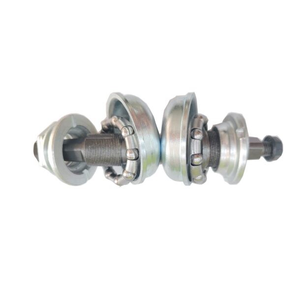 Bicycle BB Cup Ball Bearing Kit 2 CDHPOWER Silver 128mm Axle Length Enhance your biking experience with the Bicycle BB Cup Ball Bearing Kit from CDHPOWER. This set includes a 2' cup bottom bracket set with bearings, suitable for various bike frames like beach cruisers and choppers. Crafted from durable steel, this kit ensures long-lasting performance. Check compatibility by measuring your bottom bracket shell diameter to ensure a perfect fit. Get ready for smooth rides with this DIY 2-inch BB cup set.