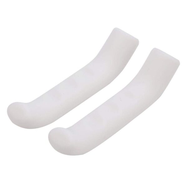 Bicycle Brake Lever Cover Silicone Cycling Grips Accessory White VGEBY Size nan Lightweight, waterproof, anti-slip silicone brake lever cover for a comfortable, shock-absorbing ride. Attractive design with multiple color options. Satisfaction guaranteed.