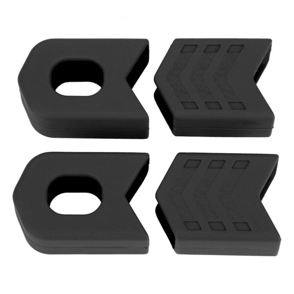 Bike Crank Protector Anti Aging Silicone Sleeve for Road Bikes Black RiToEasysports Keep your bike crank protected with this anti-aging silicone sleeve. Easy to install, colorfast, and suitable for most road bikes. A must-have for cycling enthusiasts.