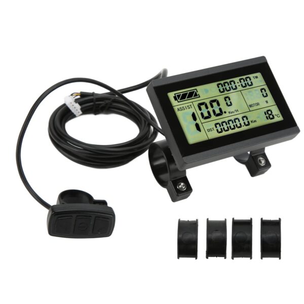 Bike LCD3 Display 72V KT LCD3 Electric Bicycle Display SM Connector VGEBY Enhance your biking experience with the Bike LCD3 Display by VGEBY. Featuring LCD backlight, power display, and customizable settings for optimal performance. Stay informed on cycle parameters, power status, and more.