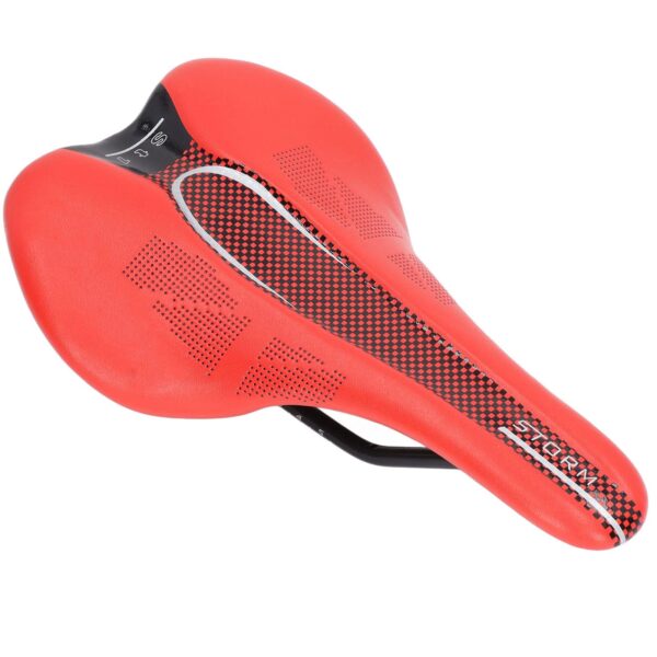 Bike Saddle Microfiber Leather Ultralight Seat Cushion Red for Road Mountain Bike Dilwe Size Upgrade your biking experience with this Dilwe bike saddle. Made of microfiber leather, it offers comfort and style. Perfect for road or mountain bikes.