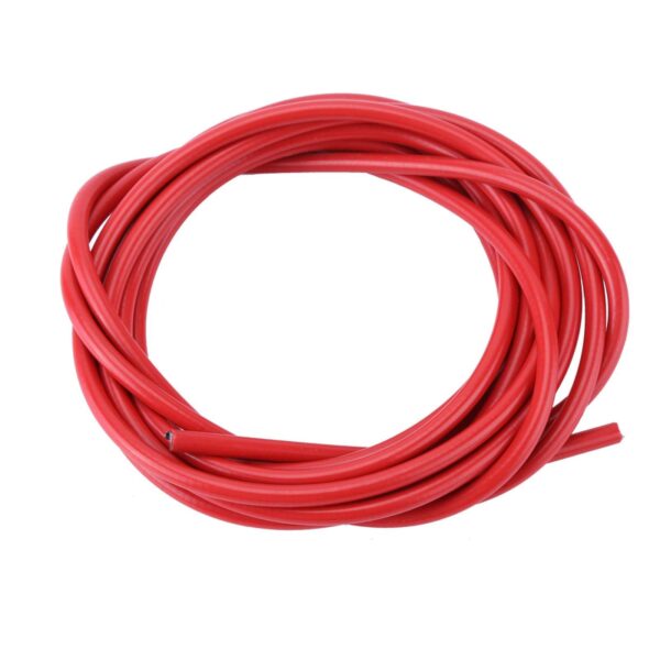 Brake Cable Housing 3 Meters Gear Cable Housing Brake Cable Outer Casing 5mm Hrottle Wire Shift Cable for Road Bikes Red Upgrade your bike with this 3-meter brake cable housing set. Made of stainless steel for durability and smooth performance. Suitable for mountain and road bikes.