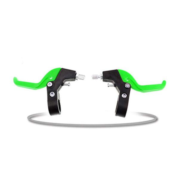 Brake Handle Pair Universal Brake Levers Kids Cycling Parts RFID Locking Children Bicycle Green Brand CfoPiryx Size nan Brand new high-quality brake handle pair for kids' bicycles. Non-toxic, wear-resistant material. Lightweight and easy to reach. Choose from six vibrant colors. Essential spare part for children's bikes.