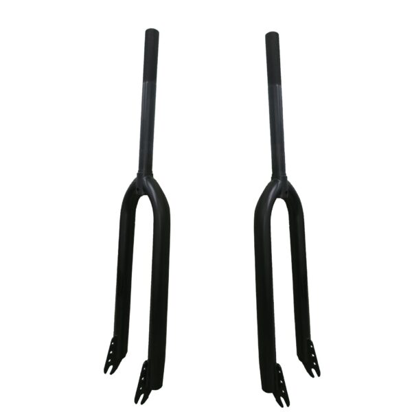 CDHPOWER 26 Bicycle Fork Steerer 250mm 1 Threaded Steel Fork Upgrade your bike with the CDHPOWER 26' Bicycle Fork Steerer. Made of durable steel, threaded fork, compatible with V-brake, and fits 26X2.35” tire MAX. Perfect for MTB, Road, and Cruiser bikes.