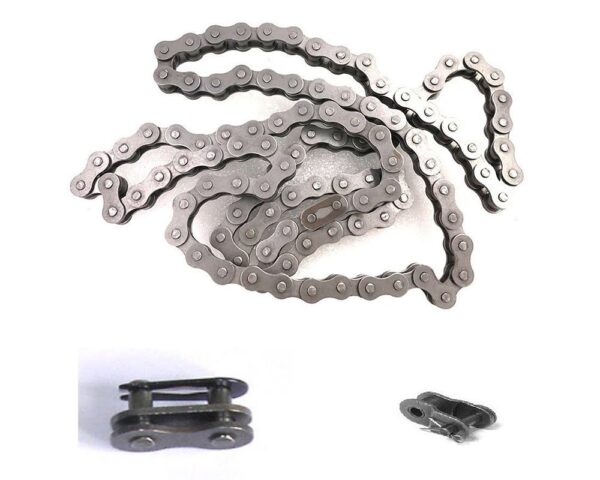 CDHPOWER Bike Chain 415 Chain Locks Half Link Gas Motorized Bicycle 66cc80cc Upgrade your gas motorized bicycle with our CDHPOWER Bike Chain set including 415 Chain, Chain Locks, and Half Link. Ensure a smooth ride and optimal performance.