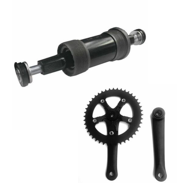 CDHPOWER Single Speed Crankset 44T 170mm 68X122 BB Bike Bottom Bracket Aluminum Sheath Sealed Bearings Lightweight Design Enhance your biking experience with CDHPOWER Single Speed Crankset. Lightweight aluminum sheath, sealed bearings for smooth rides. Perfect for mountain and road bikes.