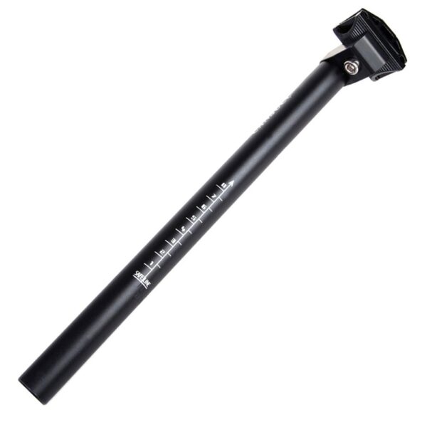 CYSKY 25.427.228.630.430.8 SeatPost 350mm Aluminum Alloy Black 4.9 Strength Suitable for Most Bikes Upgrade your bike with the CYSKY SeatPost. Made of ultra-light 6061 T6 aluminum alloy, this post offers high strength and rust resistance. Suitable for road bikes, mountain bikes, BMX, and more. Easy to install and adjust. Choose the right size for a comfortable ride.