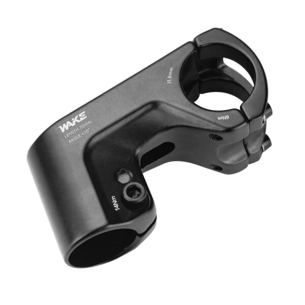 CYSKY 31.8 70mm MTB Short Stem Bike Handlebar Riser 10 Degree Lightweight Durable for Road Bike MTB BMX Upgrade your bike with the CYSKY 31.8 70mm MTB Short Stem. Made of high-strength aluminum alloy, this lightweight and durable stem is easy to install, providing a comfortable riding experience for road bikes, mountain bikes, BMX, and more.