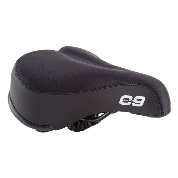 Cloud 9 Comfort Ladies Saddle 10 x 8 Ultimate Comfort Durable Anti Fatigue Comfort Channel Cloud 9 Brand Experience ultimate comfort with the Cloud-9 Ladies' Saddle. Ergonomic design, durable construction, and anti-fatigue features ensure a smooth ride. Trust the Cloud-9 brand for quality and durability.