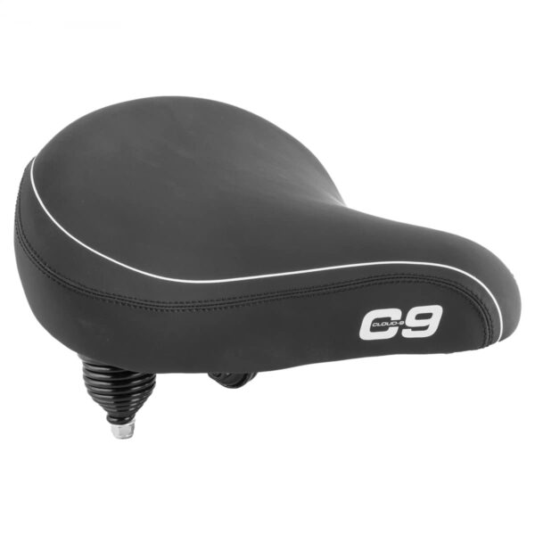 Cloud 9 Cruiser Contour Suspension Saddle ULTIMATE COMFORT DURABLE ANTI FATIGUE CONTOURED DESIGN Experience ultimate comfort with the Cloud-9 Cruiser Contour Suspension Saddle. Ergonomic design, durable construction, and anti-fatigue features ensure a comfortable ride on any terrain. Trust the Cloud-9 brand for quality and durability.