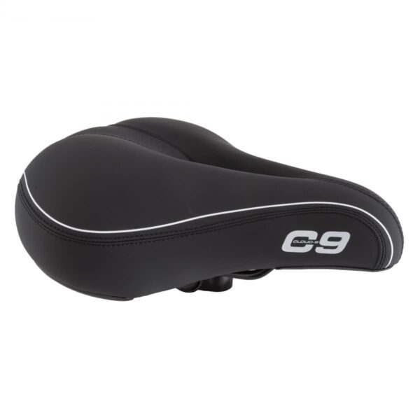 Cloud 9 Cruiser Select Airflow ES 11.25 x 9 Experience ultimate comfort with Cloud-9 Cruiser Select Airflow ES bike seat. Ergonomic memory foam design, durable waterproof covering, anti-fatigue steel rails, and a comfort channel for sciatic relief.