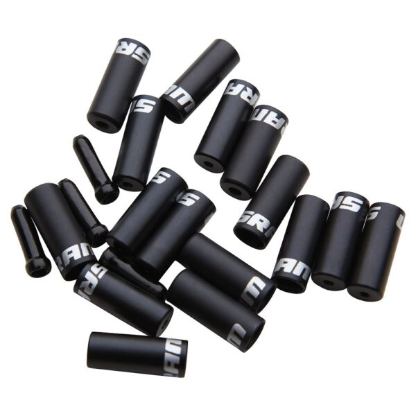 CoverClamp XX1 Grip Shift Right 11.7018.015.000 1 Piece SRAM Aluminium Black Cable Ferrules 100 Count Jar Enhance your cycling experience with SRAM MTB Cable Ferrules. Made of aluminum, these black ferrules keep your cable ends clean while protecting your frame. Set contains 100 pieces.