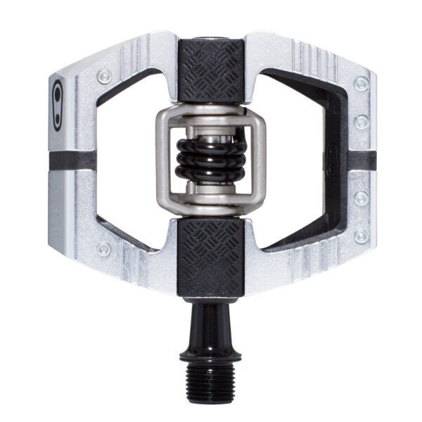 Crankbrothers Mallet E Silver Edition Mountain Bike Pedals Enduro Optimized Platform Clip in System MTB Enjoy superior stability & performance with Crankbrothers Mallet E Mountain Bike Pedals. Concave platform, adjustable pins, & durable materials for an optimal biking experience.