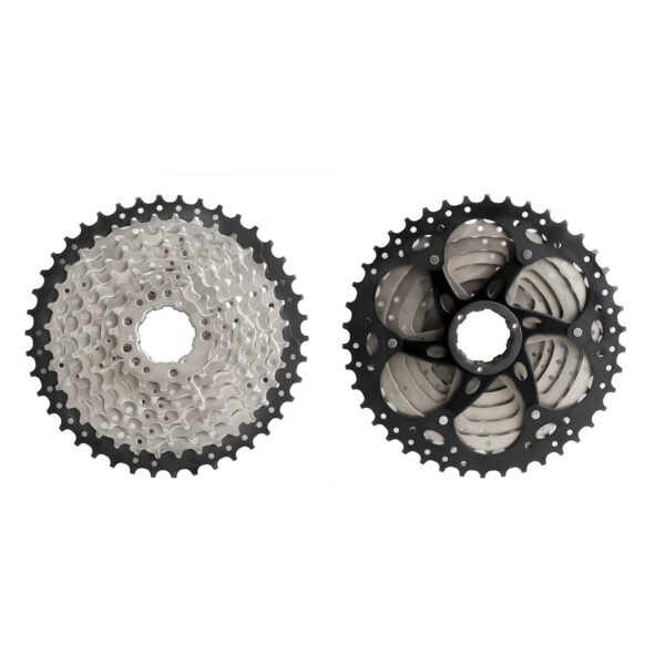 DJC E Bike Cassette Freewheel 89101112 Speed HG Hub 12 32T 36T 40T 42T 46T 50T Electric Bicycle Flywheel Silver Black Upgrade your E-Bike with the DJC E-Bike Cassette Freewheel offering 8/9/10/11/12 Speed options. Made from Cr-Mo steel and aluminum alloy for durability.