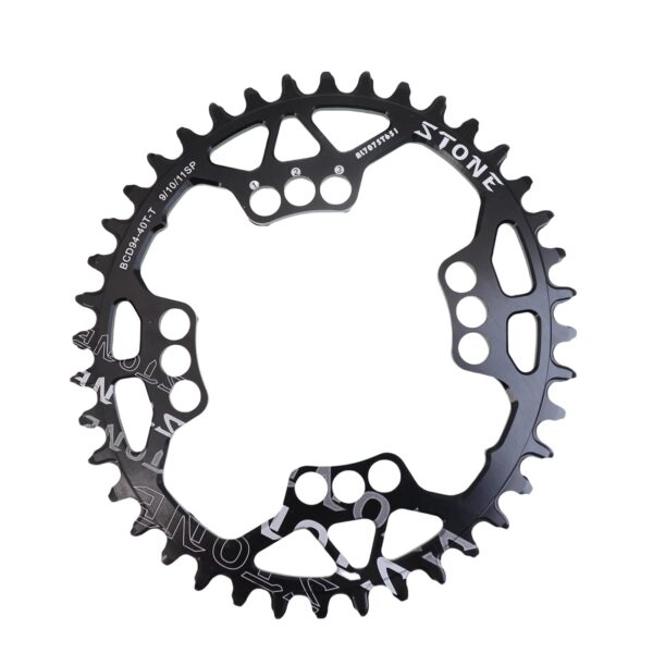 DJC Stone 94BCD Oval Chainring 32T 34T 36T 38T 40T 42T Cycling Bike Chainwheel Tooth Plate for Sram NX GX X1 Stone 94BCD Oval Chainring - Fit for Sram GX NX X1 X01, 9/10/11/12 speeds, High Strength Aluminum 7075-T651, Black Color