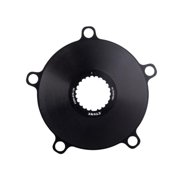 DJC Stone Bike Chainring Adapter Converter Spider 130BCD 5 Bolts for Kapic Aldhu Vegast Hawk Raptor Inpower Black Upgrade your road bike with the DJC Stone Bike Chainring Adapter. Made from high strength Aluminum 7075-T651, this adapter is designed for Rotor cranksets, offering the best stiffness and endurance. Easy to install, it comes in a sleek black color and includes 1 adapter.