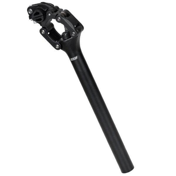 DNM Suspension Mountain MTB Road Bike Bicycle Seatpost Seat Shock Absorber Post Travel 20mm Vertical 15mm Horizontal Length 350mm Recommended Load Weight 176 220 lbs Brand DNM Size 27.2mm Enhance your riding experience with the DNM Suspension Mountain Bike Seatpost. Crafted from 3D Forged Alloy, this seatpost offers 20mm vertical and 15mm horizontal travel for optimal comfort. With a preload adjustment feature and a copper bearing design, enjoy smooth damping and vibration absorption. Designed for riders weighing 176-220 lbs, this seatpost is both strong and lightweight. Order now and ride worry-free with a 2-year warranty!