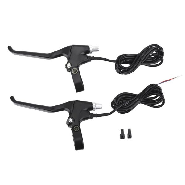 Dioche Aluminum Alloy Bicycle Brake Lever Left Right E Bike Electric Brake Lever Replacement Parts Upgrade your bike with Dioche's durable aluminum alloy brake levers. Enjoy sensitive control, easy installation, and suitability for various cycling bikes. Ensure safety and stability on your rides.