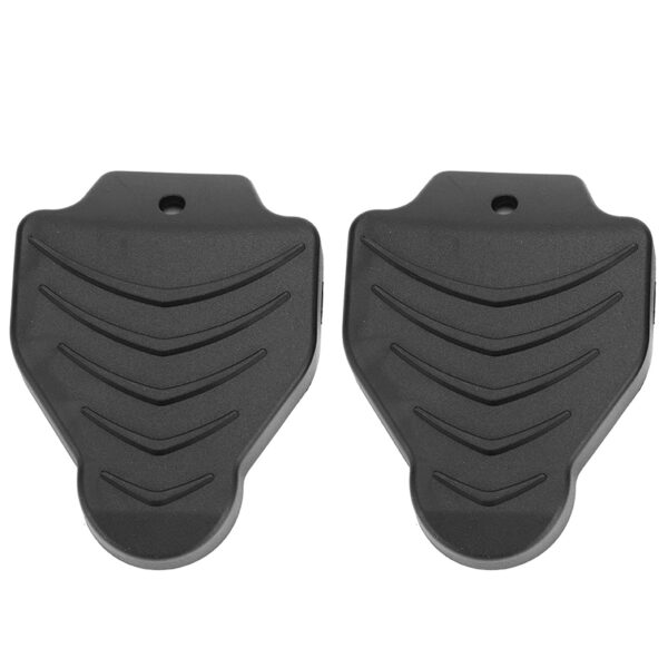 Dioche Bike Cleat Cover Black Rubber Pedal Cleat Protective Cover Riding Shoes Part 1 Pair Anti-slip, easy to dismantle, and transport. Compatible with Shimano and SPD system. LOOK KEO compatible. Prevents mud accumulation, reduces wear, and slipping.