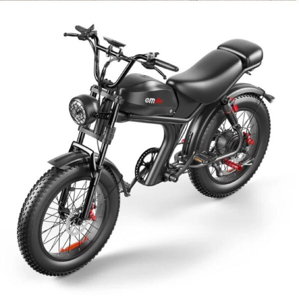 Electric Bike Adult 1000W Motor 20in Fat Tire Ebike Up to 31 MPH 3750 Miles 7 Speed Gear Hydraulic Brakes USB Charge Port Explore the Electric Bike for Adults with a 1000W motor, offering speed up to 31 MPH and a range of 37/50 miles. Equipped with 7-speed gear, hydraulic brakes, and colorful display, this eco-friendly solution ensures a safe and comfortable ride.