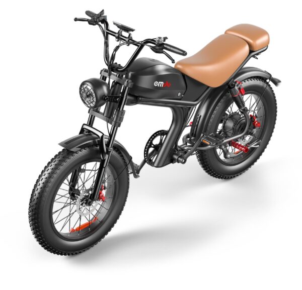 Electric Bike Adults 1000W Moped Style Full Suspension Ebike 20 Fat Tire 7 Speed E Bike Up to 31 MPH 50 Miles Mountain Ebike 48V 20Ah Battery Ride in style with our Electric Bike for Adults! With a powerful 1000W motor, 7-speed options, and 20'' fat tires, this e-bike offers speed up to 31 mph and can travel up to 50 miles on a single charge. Explore all terrains with ease!