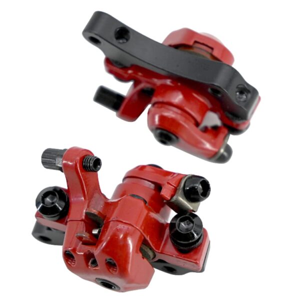 Electric Skateboard Disc Brakes Mechanical Bike Disc Caliper Parts for KUGOO Durable Metal Easy Install Red Color 1 Pair Upgrade your electric scooter with these Electric Skateboard Disc Brakes. Made of durable metal with easy installation, perfect for safety and style.