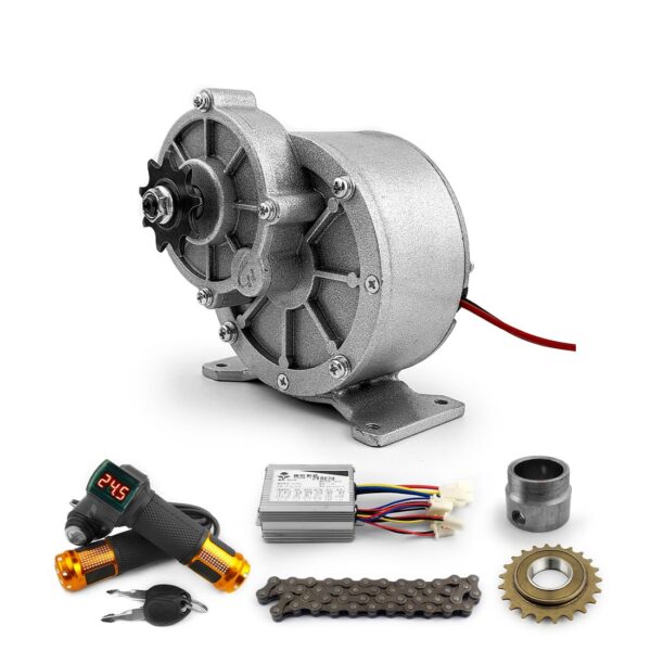 Electric Tricycle Motor Conversion Kit for Adults Cargo 3 Wheel Bicycle 24V 450W Upgrade your tricycle with this powerful 450W motor conversion kit. Easy to install, supports up to 150kg weight, and enhances your riding experience.