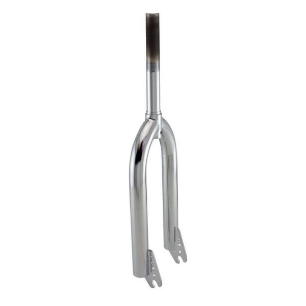 Fenix Chrome BMX Steel Forks 1 Threaded Various Sizes 20 Upgrade your BMX ride with Fenix Chrome BMX Steel Forks. Made of durable steel with a 1' threaded steerer, 7' length, and 3' thread. Available in various sizes to fit your BMX frame perfectly.