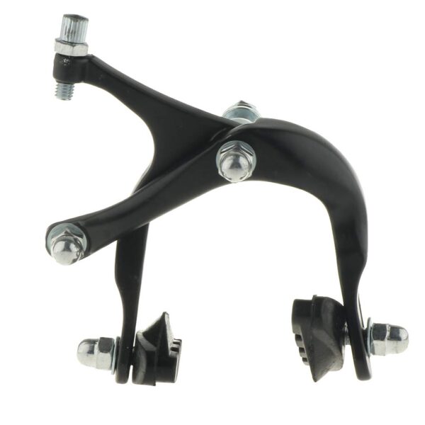 Front Side Pull Black Bike Brake Caliper 47 61mm Aluminum Alloy Lightweight Durable 45mm Brake Pads Upgrade your bike with this lightweight and durable Front Side Pull Black Bike Brake Caliper. Made of aluminum alloy, it features 45mm brake pads for strong and safe braking. Perfect replacement accessory for most bicycles.