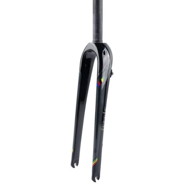 Gravel Bike Fork 700C Carbon Fiber Rigid Fork 1 18 StraightTapered Disc Road Lightweight 9mm QR Hard ForksDark GrayStraight HIMALO Discover our gravel bike fork, a full carbon fiber rigid fork designed for road and gravel bikes. Lightweight at only 430g, with a quick release for easy installation. Enhance your bike's performance today!