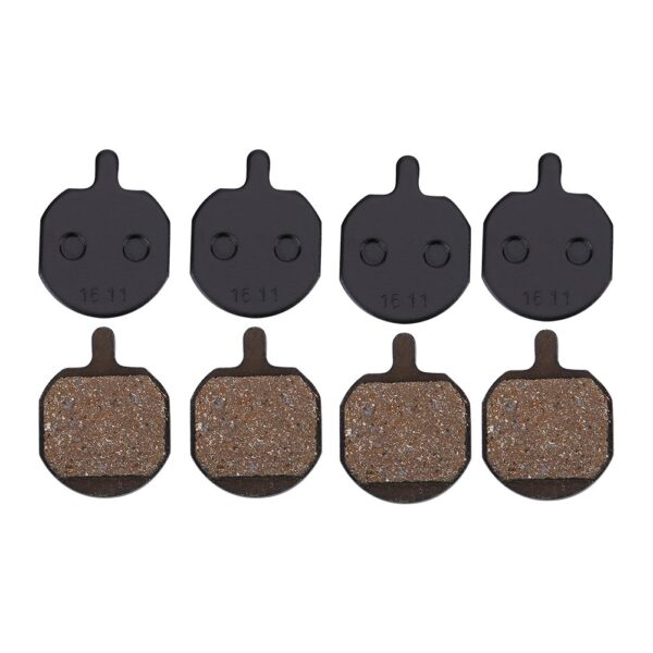 Hayes Brake Pads 4 Pairs Mountain Bike Metallic Disc Brake Pads for Hayes Sole MX2345 CX5 GX C GX2 Upgrade your biking experience with these 4 pairs of high-quality resin brake pads for Hayes Sole MX series. Enjoy silent and comfortable rides with perfect heat dissipation.