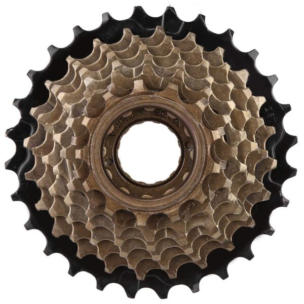 Health Gear 8 Speed Freewheel Threaded 8 Speed Cassette Bike Freewheel 8 Speed 11 28t Yosoo Health Gear High-quality 8-speed cassette for easier climbing. Smooth operation with fine workmanship. Efficient energy use with close ratio gearing. Durable, high-strength construction for reliable performance.