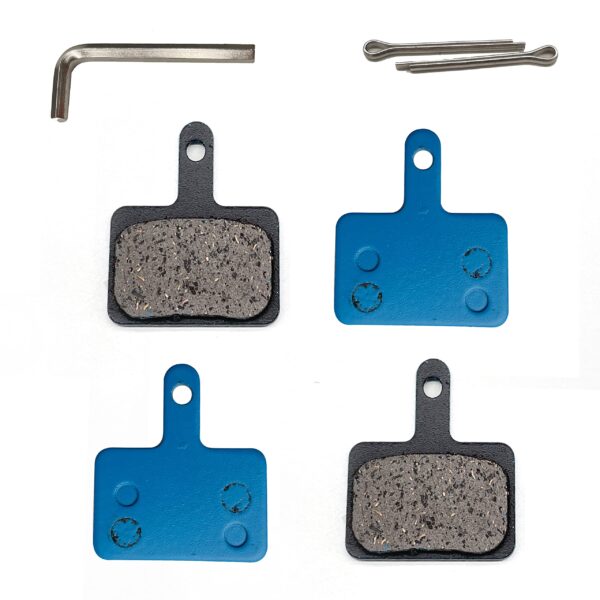 Himiway 2 Pairs Bike Disc Brake Pads TRP Tektro Shimano Deore Br M575 M525 M515 T615 T675 M505 M495 M486 M485 M475 M465 M447 M446 M445 M416 M415 M395 M375 M315 M355 C601 C501 Enhance your biking experience with Himiway's 2 Pairs of Carbon Terracotta Bike Disc Brake Pads. Enjoy high braking power, durability, and easy installation. Compatible with TRP Tektro Shimano Deore Br-M575 M525 M515 T615 T675 and more.