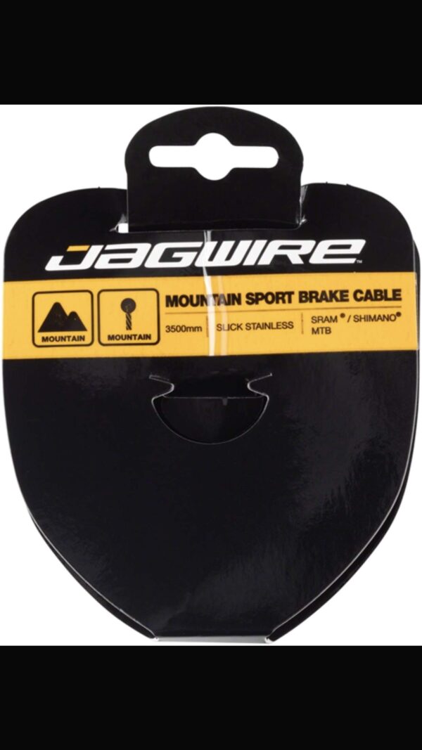 Jagwire Mountain Brake Inner Wire 1.5X3500mm Slick Cycling Components Explore the world of Jagwire, the top cable and housing brand trusted by professionals. With high-quality materials and unmatched performance, Jagwire ensures a smooth ride.