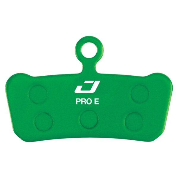 Jagwire Pro E Bike Disc Brake Pad SRAM Guide for Adults Unisex Proven Durability Compatible with SRAM Experience enhanced braking with Jagwire Pro E-Bike Disc Brake Pad-SRAM (Guide). Specifically designed for E-bikes, offering extra stopping power and durability. Perfect for city E-bikes and E-MTBs. Compatible with SRAM G2 Ultimate, G2 RSC, G2 RS, G2 R; Guide Ultimate, Guide RSC, Guide RS, Guide R; Avid Trail.